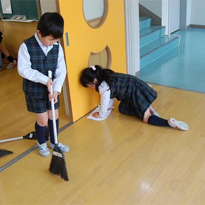 نظافت مدارس ژاپن نظافت در مدارس ژاپن